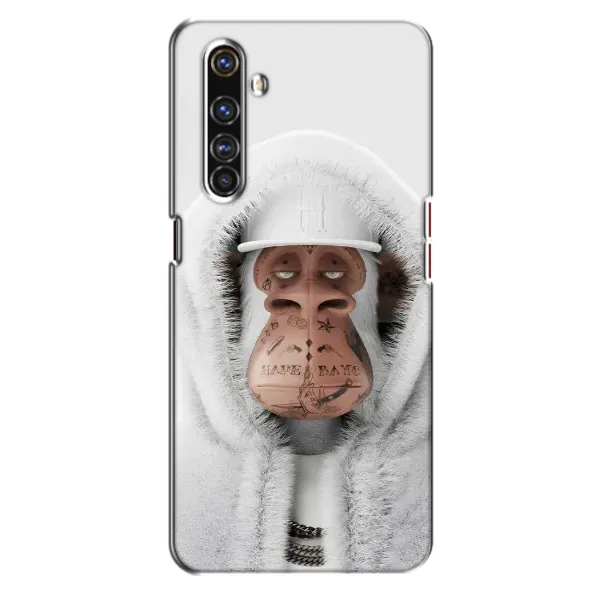 Чехол с принтом «обезьяна NFT в тату» для Realme X50 Pro
