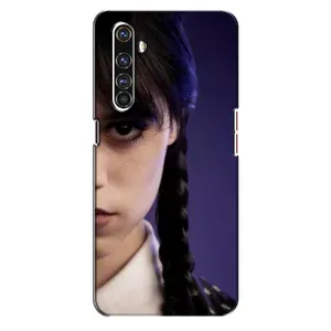 Чехол с дизайном Венздей 2 на Realme X50 Pro (Загадочный взгляд Уэнздей)