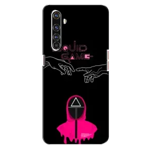 Чехол Гра в кальмара для Realme X50 Pro (Минимализм Игра кальмара)