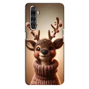 Чехол с принтом «Олень в свитере» для Realme X50 Pro