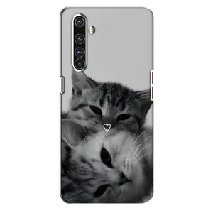 Чохол з малюнком кіт на Realme X50 Pro (Пара котів)