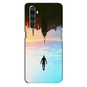 Чохол з людиною павуком для Realme X50 Pro - (AlphaPrint) (Людина павук)