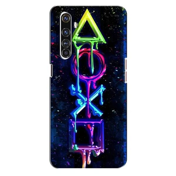 Чохол з принтом «Pleystation лого» для Realme X50 Pro