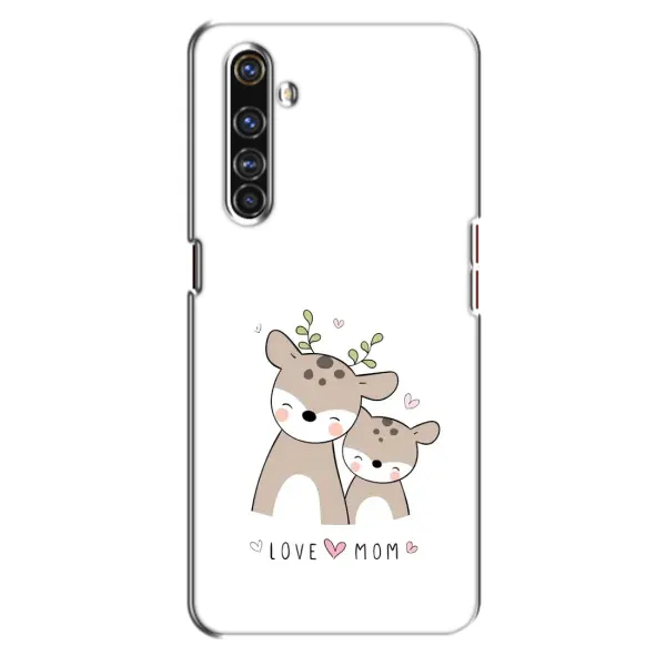 Чохол з принтом «Оленята мама і малюк» для Realme X50 Pro