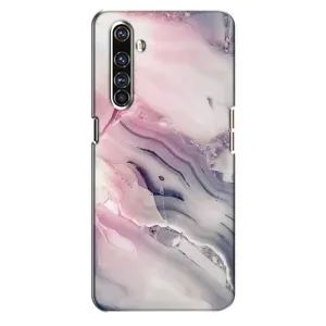 Мраморний чехол на Realme X50 Pro (VPrint) (Пурпурний Мрамор)