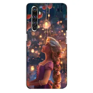 Чехол Рапунцель для Realme X50 Pro (Рапунцель фонарики)