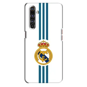 ФК Реал Мадрид чехлы для Realme X50 Pro (AlphaPrint) (Реал Мадрид на белом)