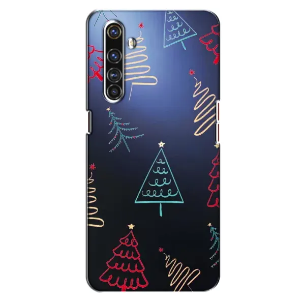 Чехол с принтом «Рождественские елки» для Realme X50 Pro