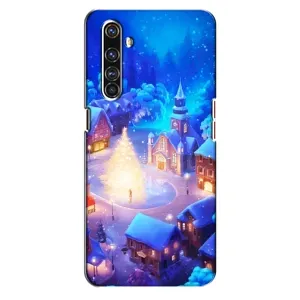 Різдвяні Чохли для Realme X50 Pro (VPrint) (Різдвяне місто)