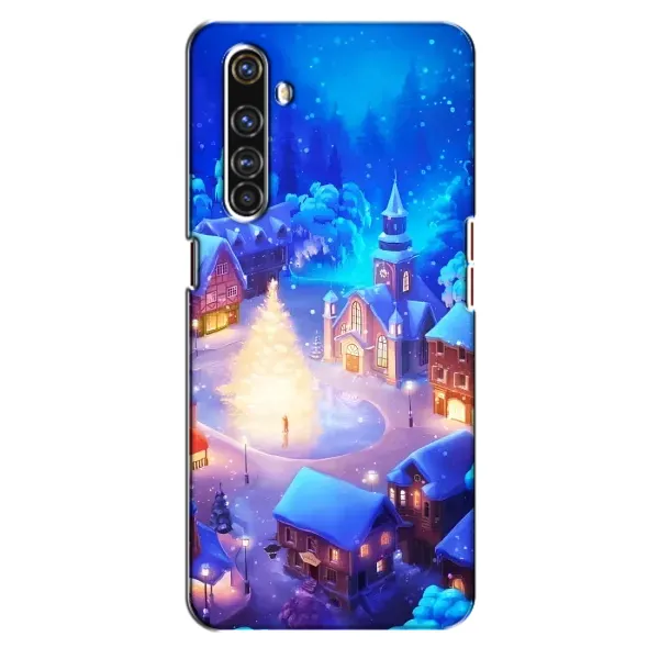 Чохол з принтом «Різдвяне місто» для Realme X50 Pro