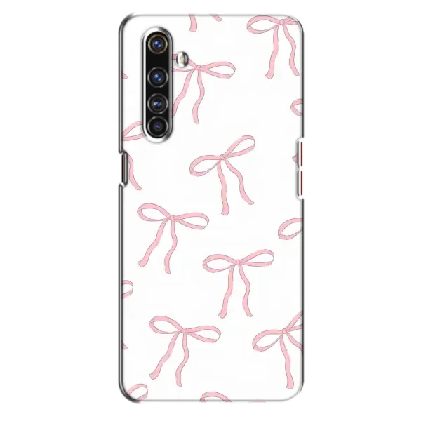 Чехол с принтом «Розовые бантики» для Realme X50 Pro