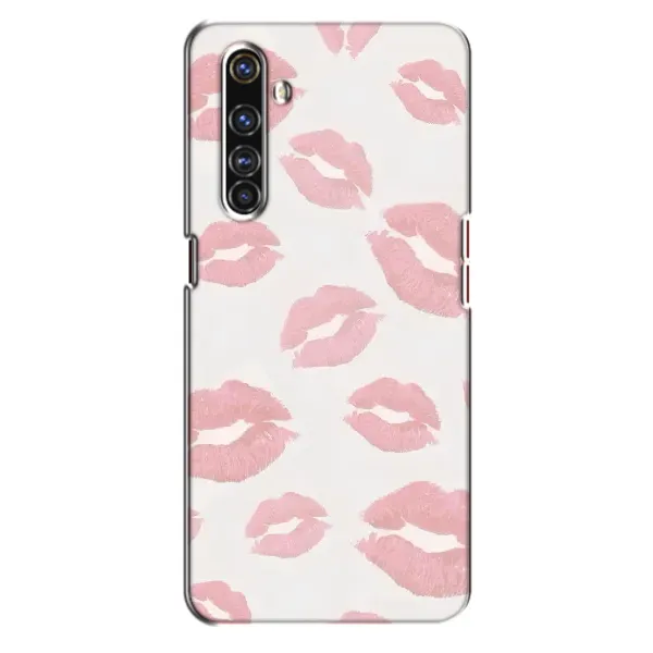 Чохол з принтом «Рожеві губи» для Realme X50 Pro