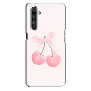 Чохол з розовим принтом для Realme X50 Pro (Рожеві вишні)