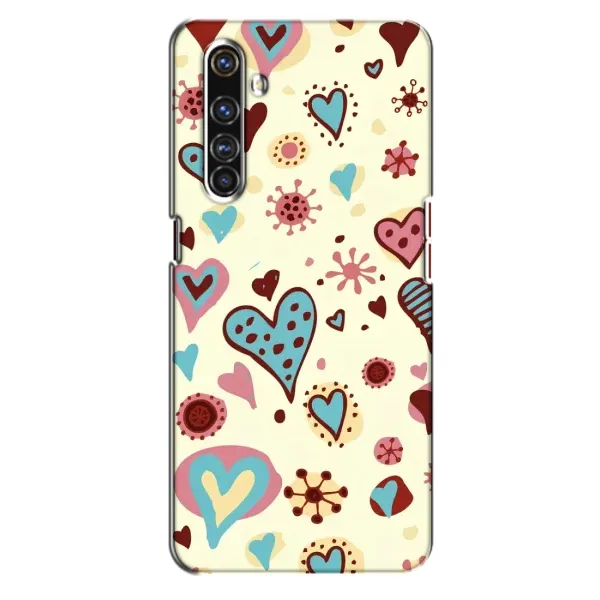 Чехол с принтом «Сердечки» для Realme X50 Pro Чехол с принтом «Сердечки» для Realme X50 Pro