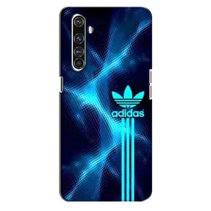 Чохли Адидас для Realme X50 Pro (AlphaPrint) (Синій Адідас)