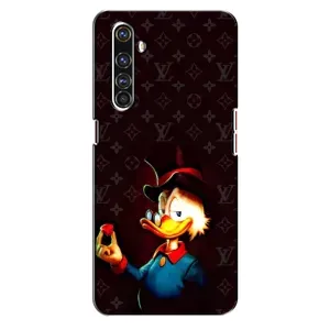 Чехли для Realme X50 Pro - Скрудж МакДак Louis Vuitton (PREMIUMPrint) (Скрудж з ботліантом)
