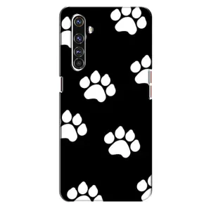 Чохли з собаками для Realme X50 Pro (VPrint) (Сліди собаки)