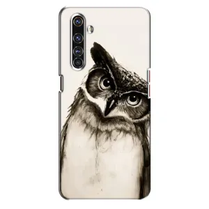 Чохол з пташками на Realme X50 Pro (VPrint) (Сова)