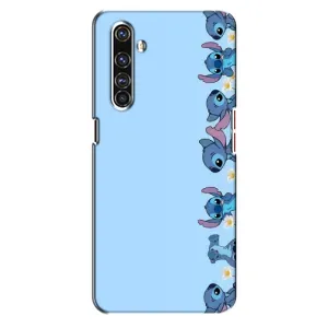 Чехол с принтом Стич на Realme X50 Pro (Стич фон)