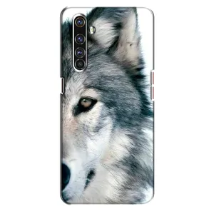 Чехлы с картинками животных Realme X50 Pro (Волк)