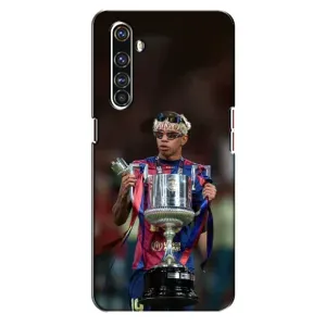 Чохол з футболістом Ламін Ямаль Realme X50 Pro (Ямаль з кубком)