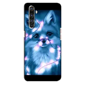 Чохли з картинкою Лисичка для Realme X50 Pro (VPrint) (Яскрава лисичка)