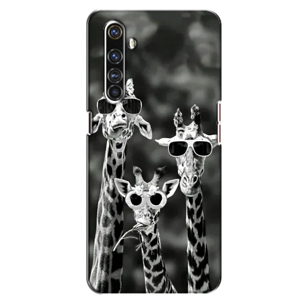 Чохол з принтом «Жирафи в окулярах» для Realme X50 Pro Чохол з принтом «Жирафи в окулярах» для Realme X50 Pro