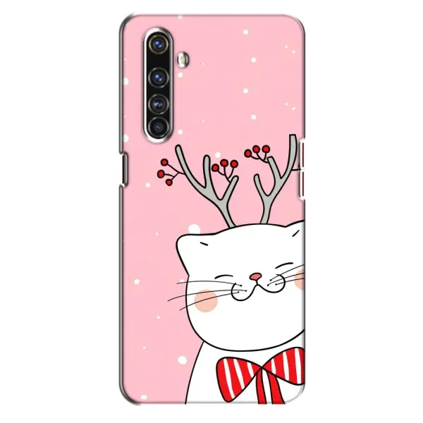 Чехол с принтом «Зимний кот» для Realme X50 Pro Чехол с принтом «Зимний кот» для Realme X50 Pro