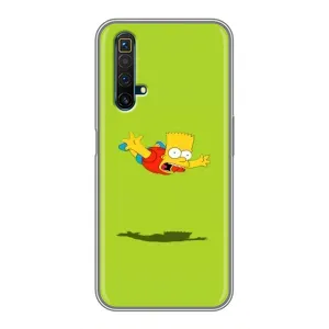 Чjхол з Сімпсонами для Realme X50 (VPrint) (Барт Сімпсон)