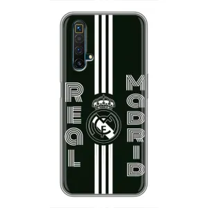 ФК Реал Мадрид чехлы для Realme X50 (AlphaPrint) (черно белый Реал)
