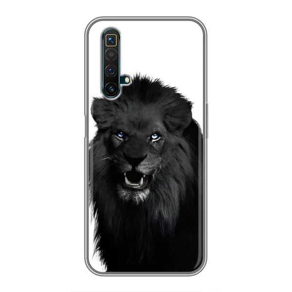 Чехол с принтом «Черный ЛЕВ» для Realme X50
