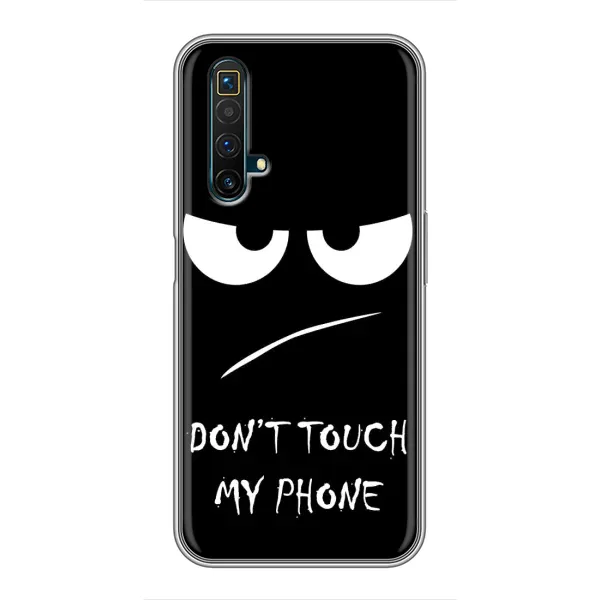 Чехол с принтом «Dont Touch» для Realme X50