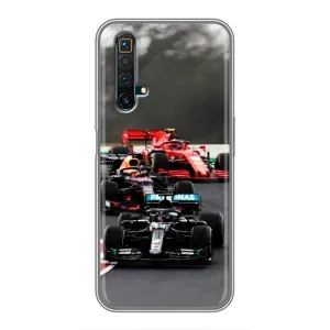 Чехол Формула1 на Realme X50 (Гонка Формула 1)