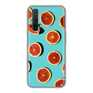 Чехлы с Фруктами для Realme X50 (VPrint) (Грейпфрут)