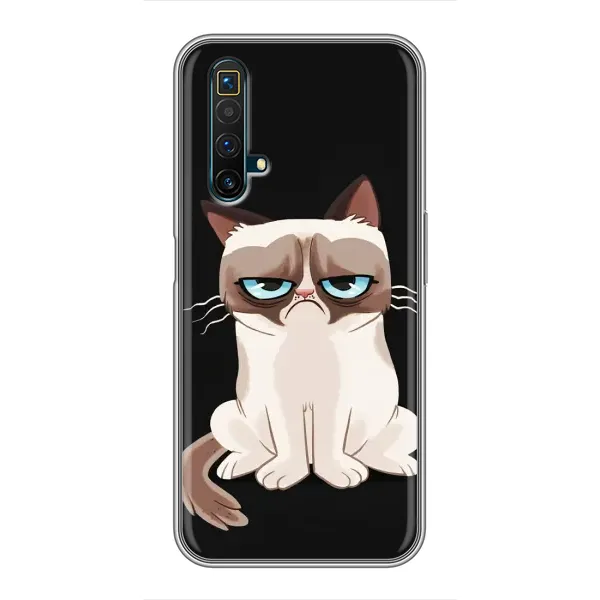 Чехол с принтом «Грустный кот» для Realme X50