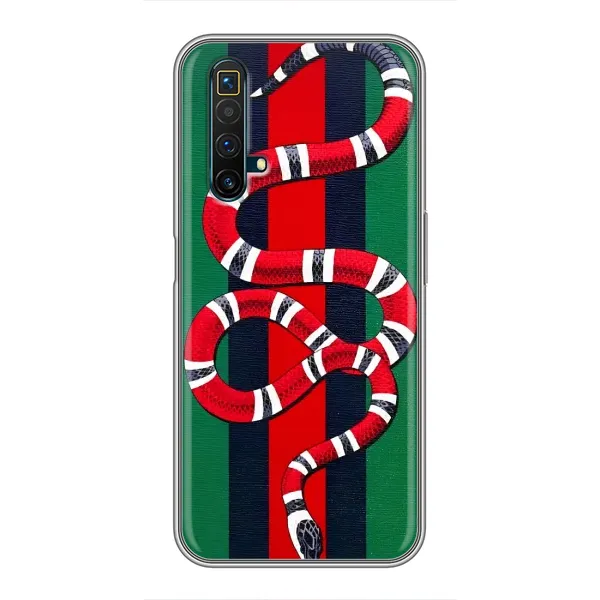 Чехол с принтом «Gucci змия» для Realme X50