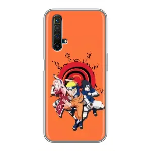 Naruto Anime Чехлы для Реалми Х50 (AlphaPrint) (команда Наруто)