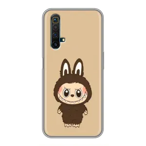 Чехол с Лабубу на Realme X50 (Bored Ape в красном)