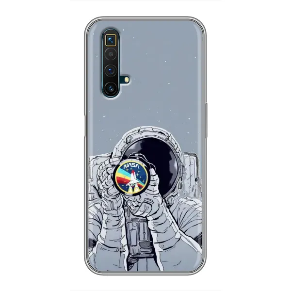 Чохол з принтом «Космонавт фото» для Realme X50