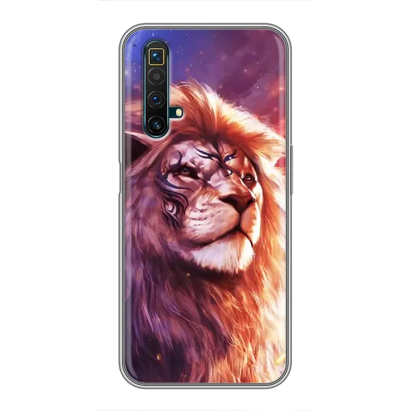 Чохол з принтом «Красочний Лев» для Realme X50