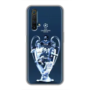 Чехлы для Realme X50 (VPrint) - Футбольные клубы (Кубок ЛЧ)