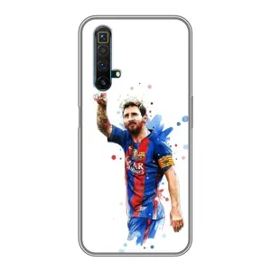 Чехлы Месси для Realme X50 (AlphaPrint) (Лео Месси)
