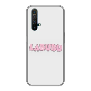 Чехол с Лабубу на Realme X50 (Лого Лабубу)