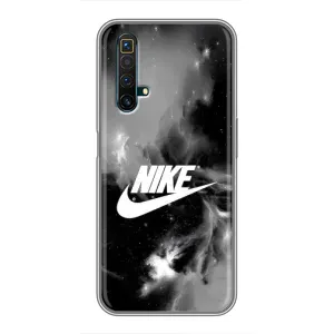 Чехол для Realme X50 - с принтом Найк (AlphaPrint) (Лого Найк)