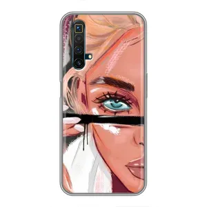 Чехол с печатью для Realme X50 - (Мода) (AlphaPrint)