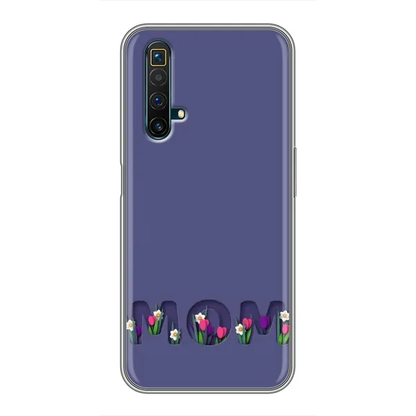 Чехол с принтом «Мама в цветах» для Realme X50