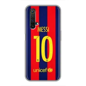 Чехлы Месси для Realme X50 (AlphaPrint) (Messi Barca 10)
