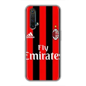 Чехлы для Realme X50 (VPrint) - Футбольные клубы (Milan)