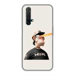 Чохли з Мавпами NFT для Realme X50 (AlphaPrint) (мавпа NFT в окулярах)