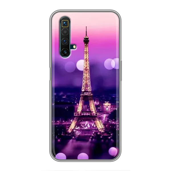 Чехол с принтом «Париж Башня» для Realme X50
